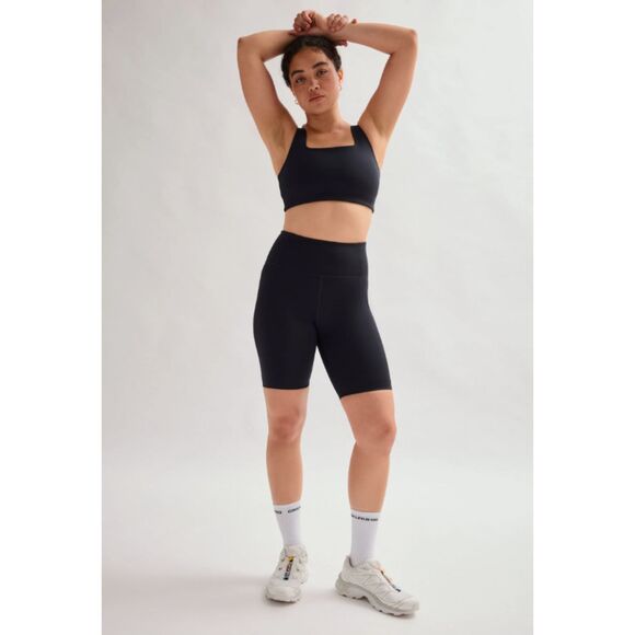 Girlfriend Collective Pants - NWT Girlfriend Collective High Rise Bike Shorts Sz XS Compression Hidden Pocket